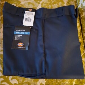 Dickies, Relaxed Fit Work Shorts, Dark Navy. New w/ tags.